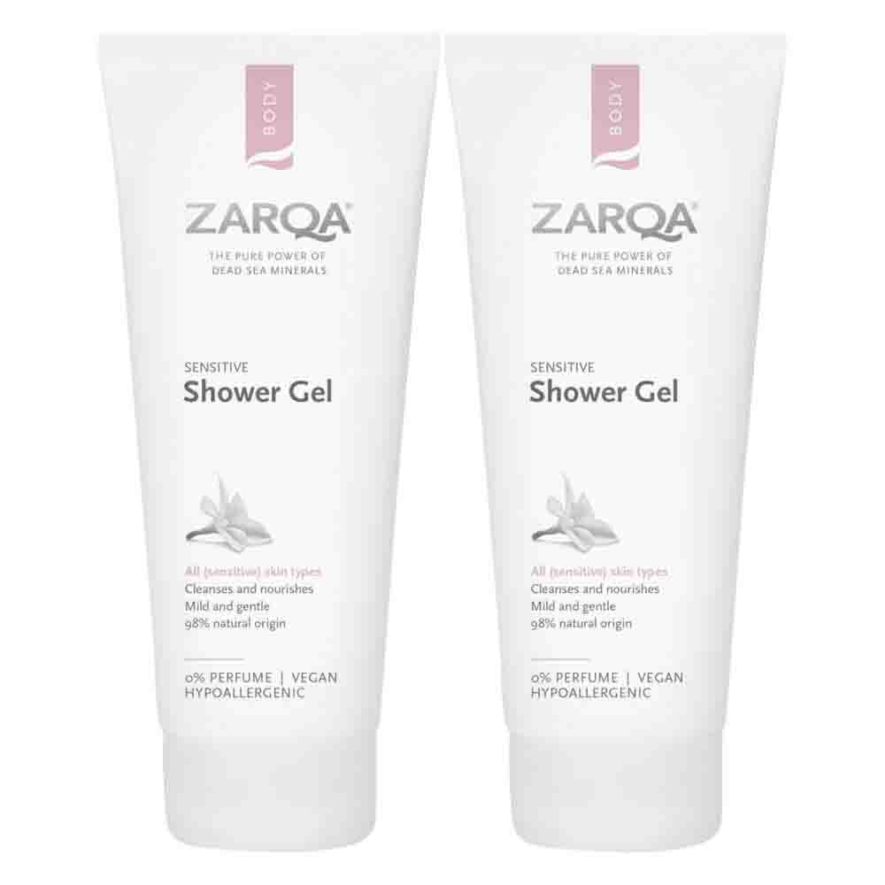 2x Zarqa Sensitive Douchegel 200 ml