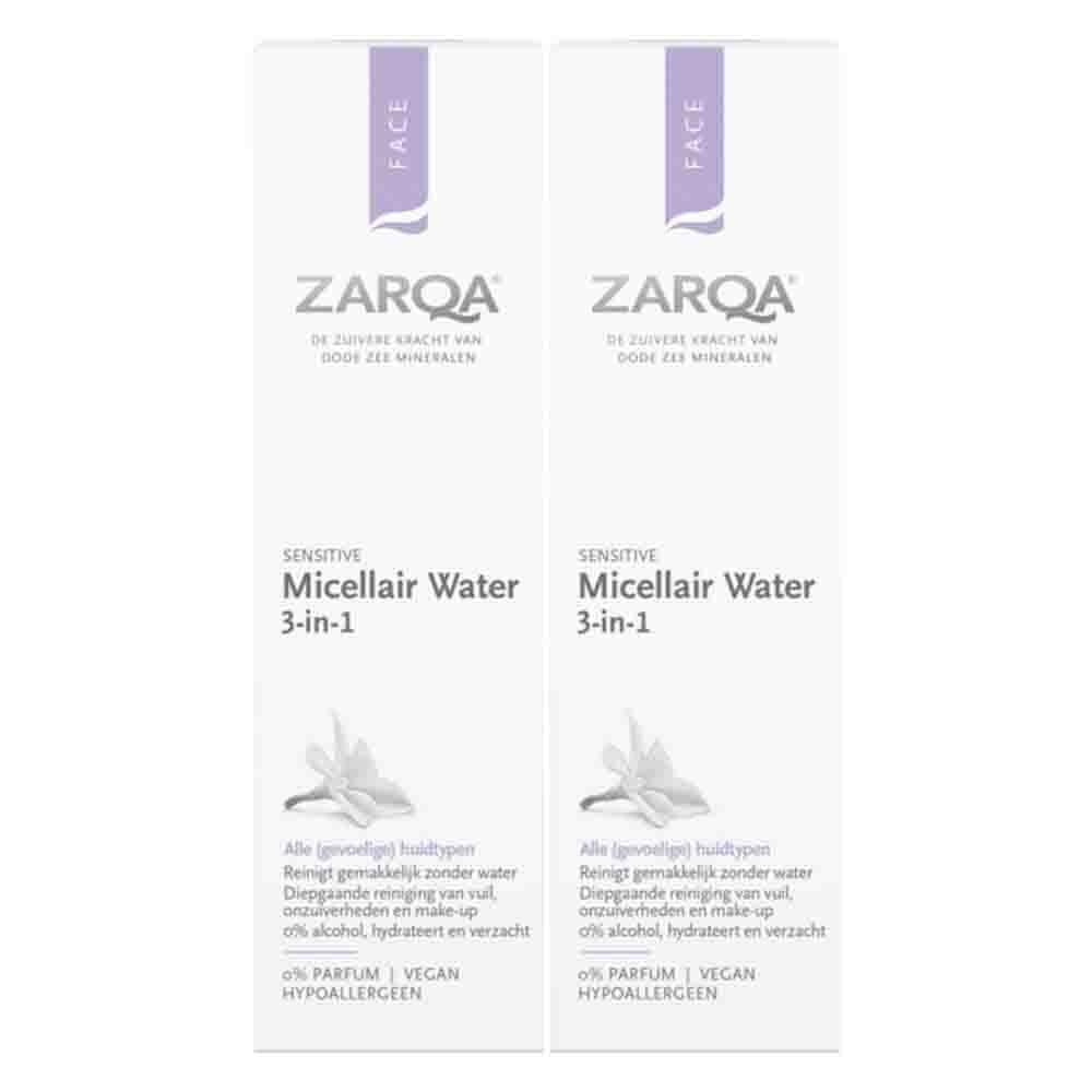 2x Zarqa Sensitive Micellair Water 200 ml