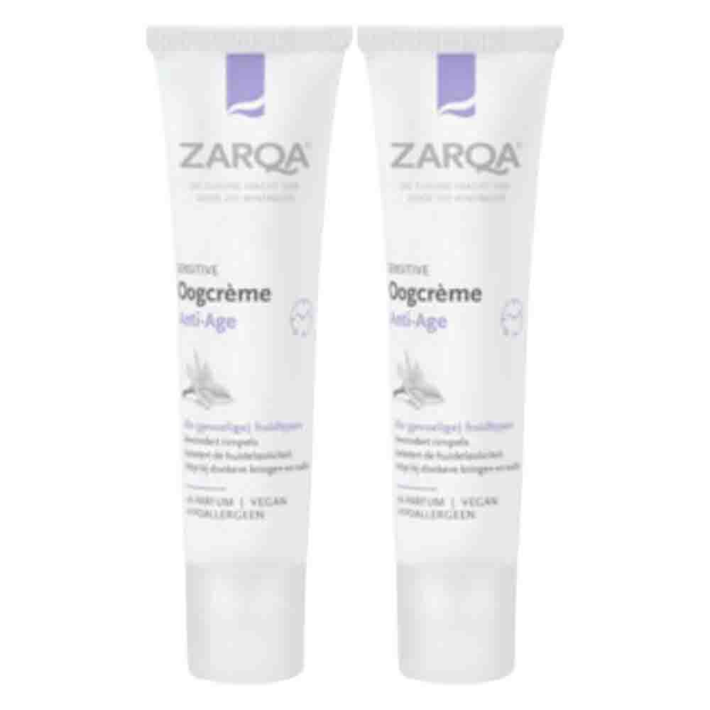 2x Zarqa Anti-Age Oogcrème 15 ml