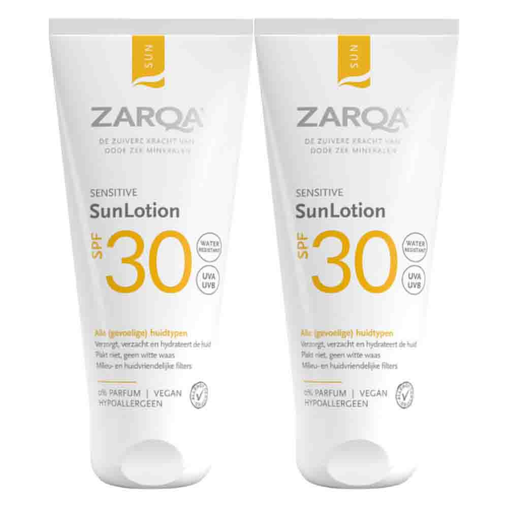 2x Zarqa Sun SunLotion SPF 30 100 ml