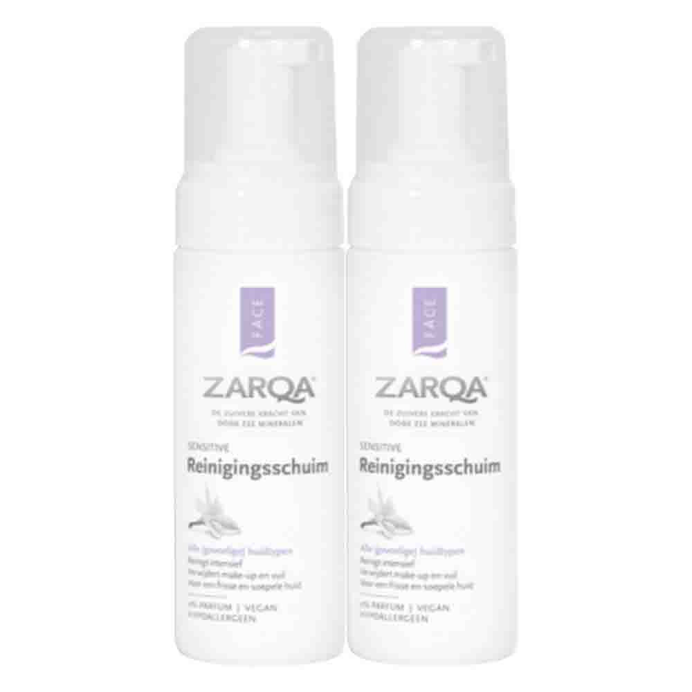 2x Zarqa Sensitive Reinigingsschuim 150 ml