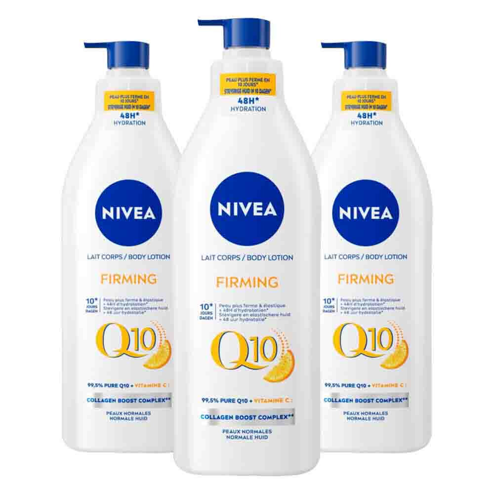3x NIVEA Bodylotion Q10 Verstevigend 400 ml