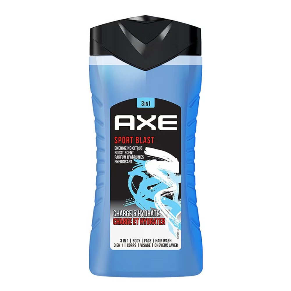 12x Axe 3in1 Douchegel Sport Blast 400 ml