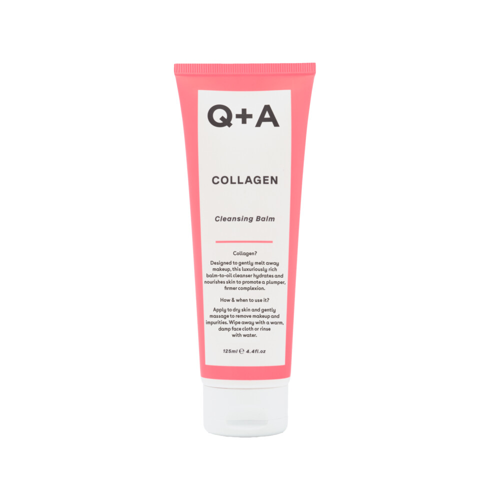 2e halve prijs: Q+A Collagen Cleansing Balm 125 ml