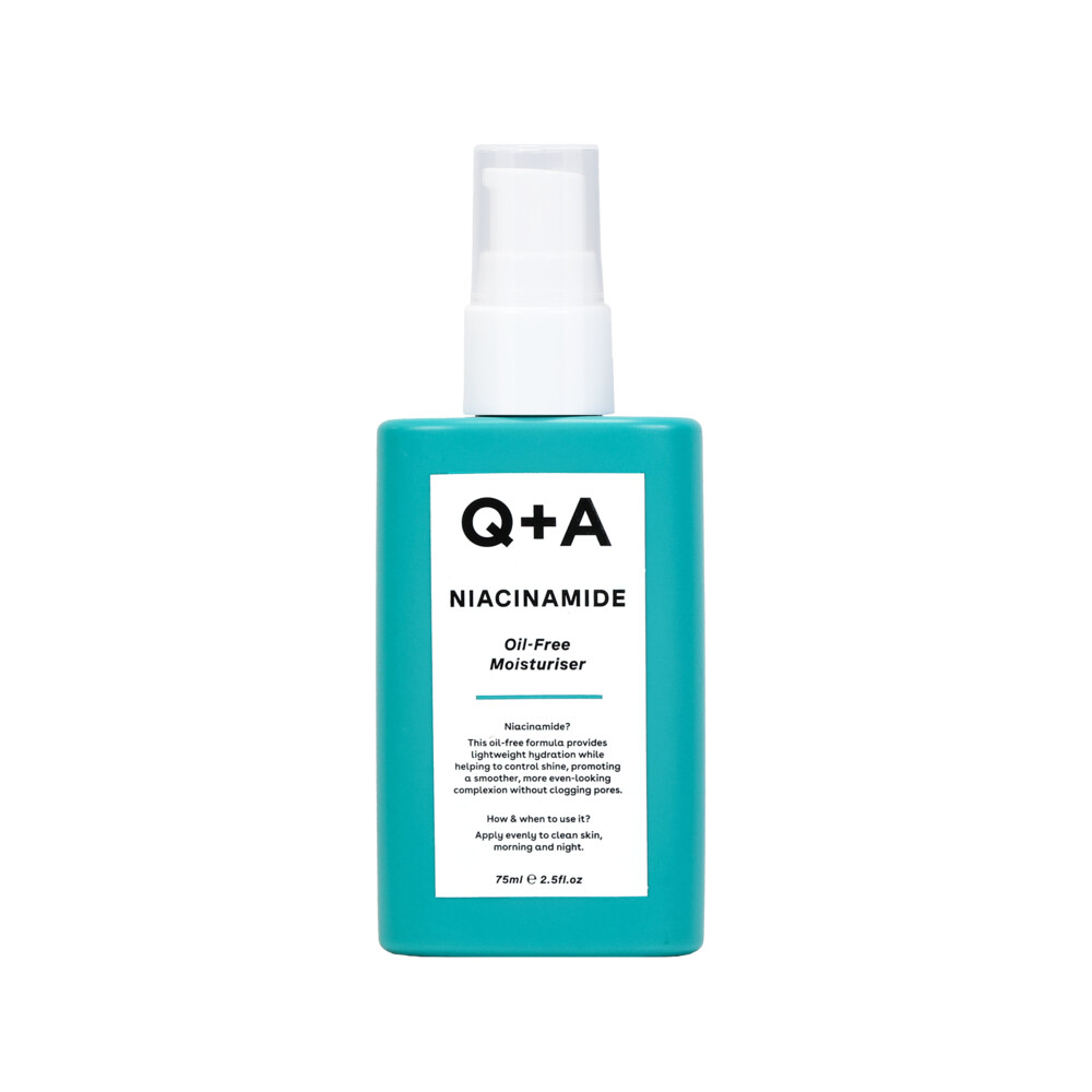 2e halve prijs: Q+A Niacinamide Oil Free Moisturiser 75 ml