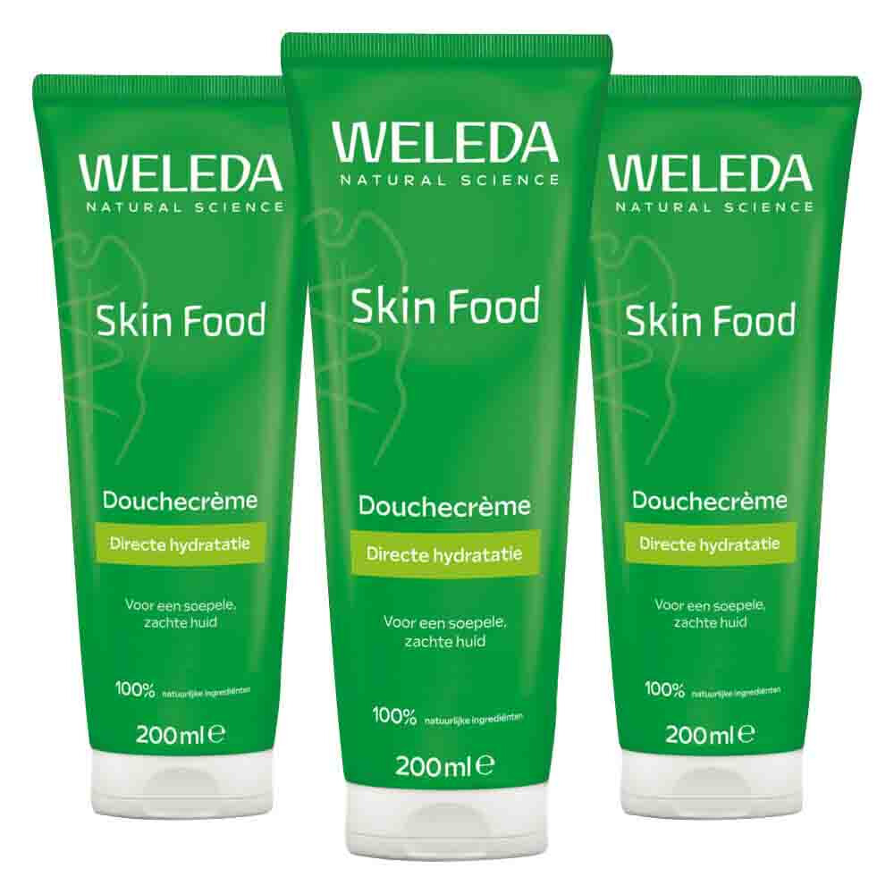 3x WELEDA Skin Food Douchecrème 200 ml
