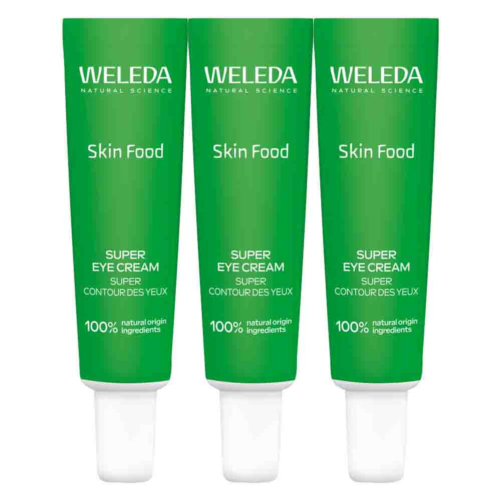 3x WELEDA Skin Food Oogcontourcrème 12 ml