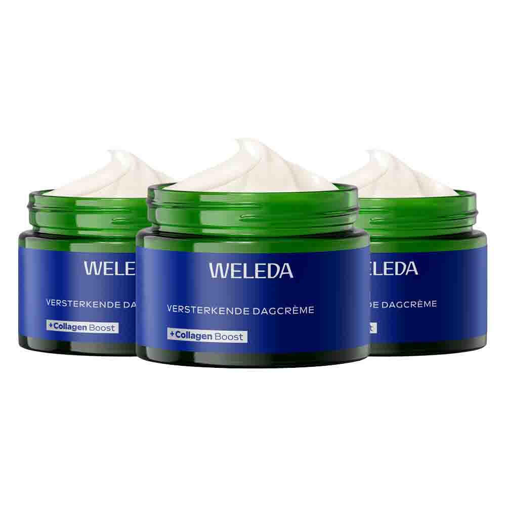 3x WELEDA Blauwe Gentiaan & Edelweiss Versterkende Dagcrème 40 ml