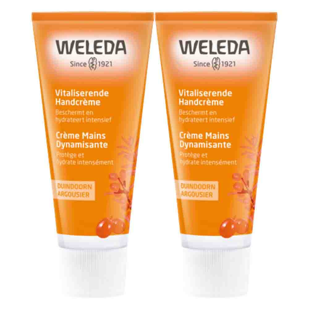 2x WELEDA Duindoorn Vitaliserende Handcrème 50 ml
