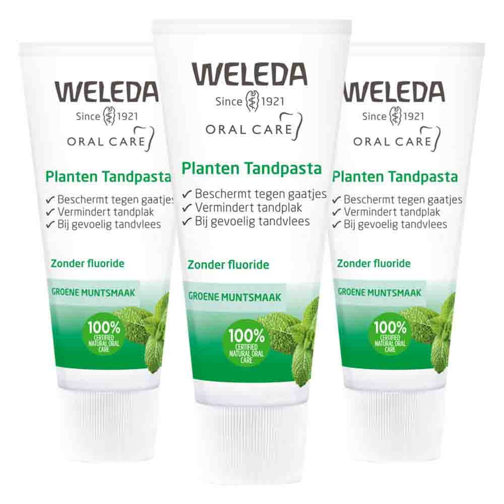 3x WELEDA Tandpasta Planten 75 ml
