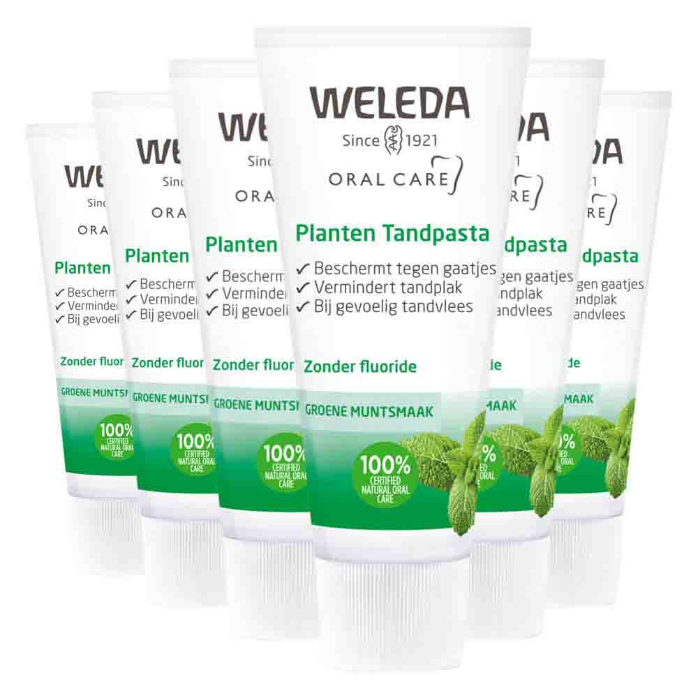 6x WELEDA Tandpasta Planten 75 ml