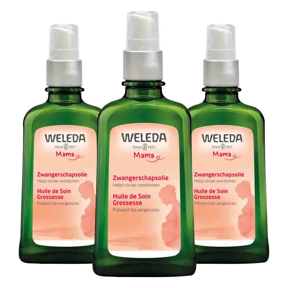 3x WELEDA Mama Zwangerschapsolie 100 ml