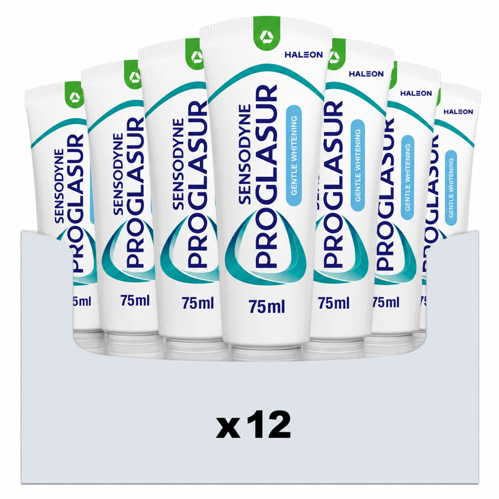 12x Sensodyne Tandpasta ProGlasur Multi-Action Gentle White 75 ml