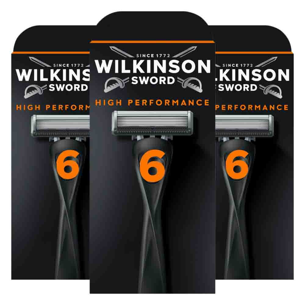 3x Wilkinson Scheerapparaat 6 Razor