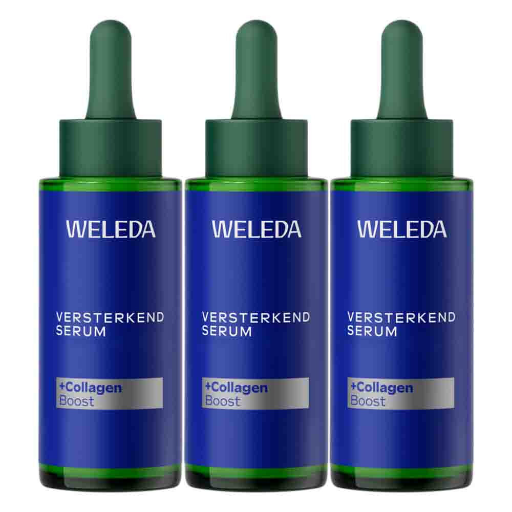 3x WELEDA Blauwe Gentiaan & Edelweiss Versterkend Serum 30 ml