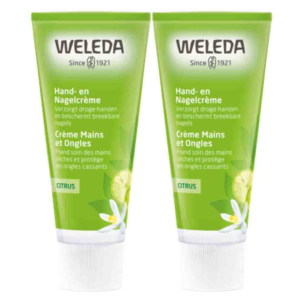 2x WELEDA Citrus Hand- en Nagelcrème 50 ml