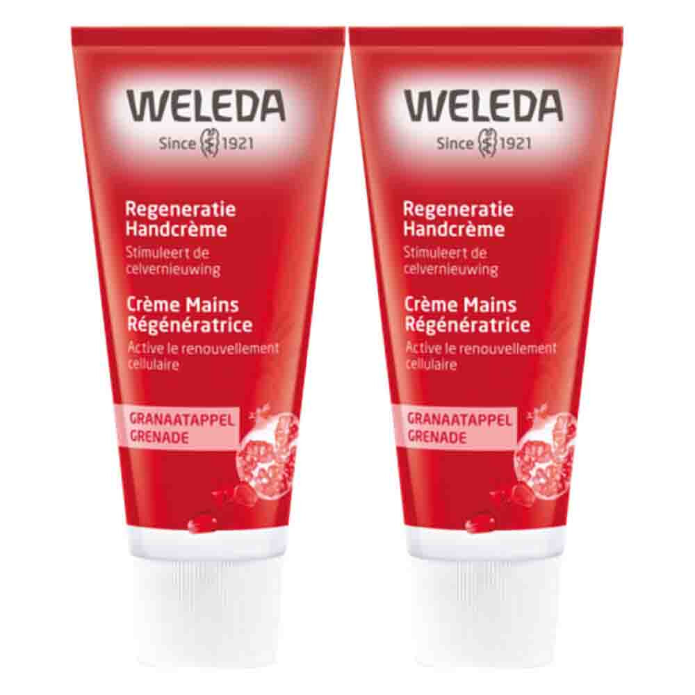2x WELEDA Granaatappel Regenererende Handcrème 50 ml