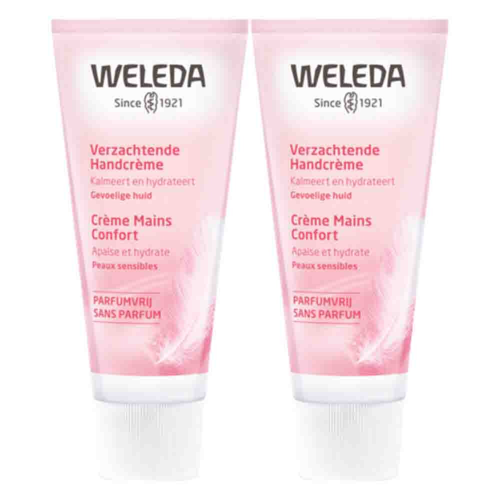 2x WELEDA Sensitive Verzachtende Handcrème 50 ml