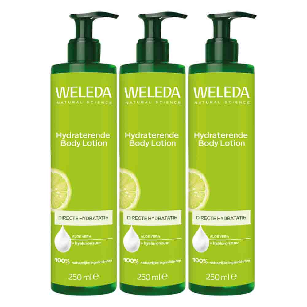 3x WELEDA Citrus Bodylotion 250 ml