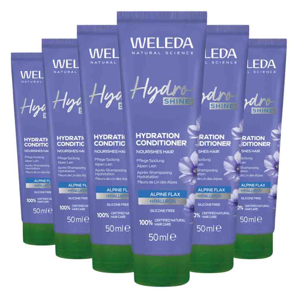 6x WELEDA Hydro Shine Conditioner 150 ml