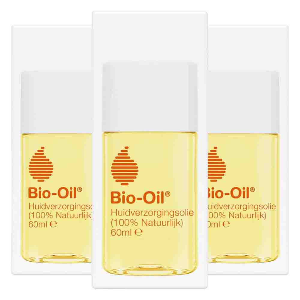 3x Bio-Oil Huidverzorgingsolie 100% natuurlijk 60 ml