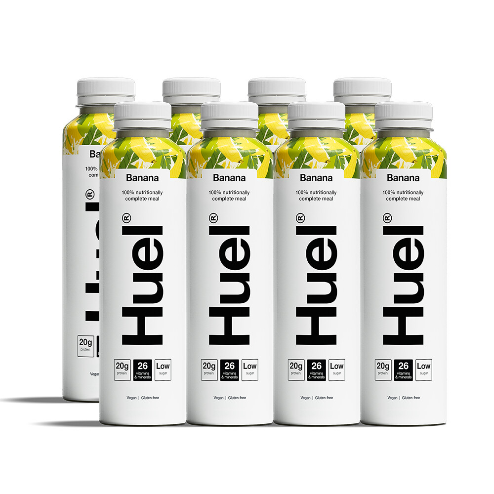 huel White Edition Banana 8 x 500ml