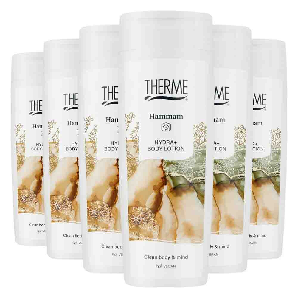 Therme 6x Hammam Hydra+ Bodylotion 250 ml - 6 stuks
