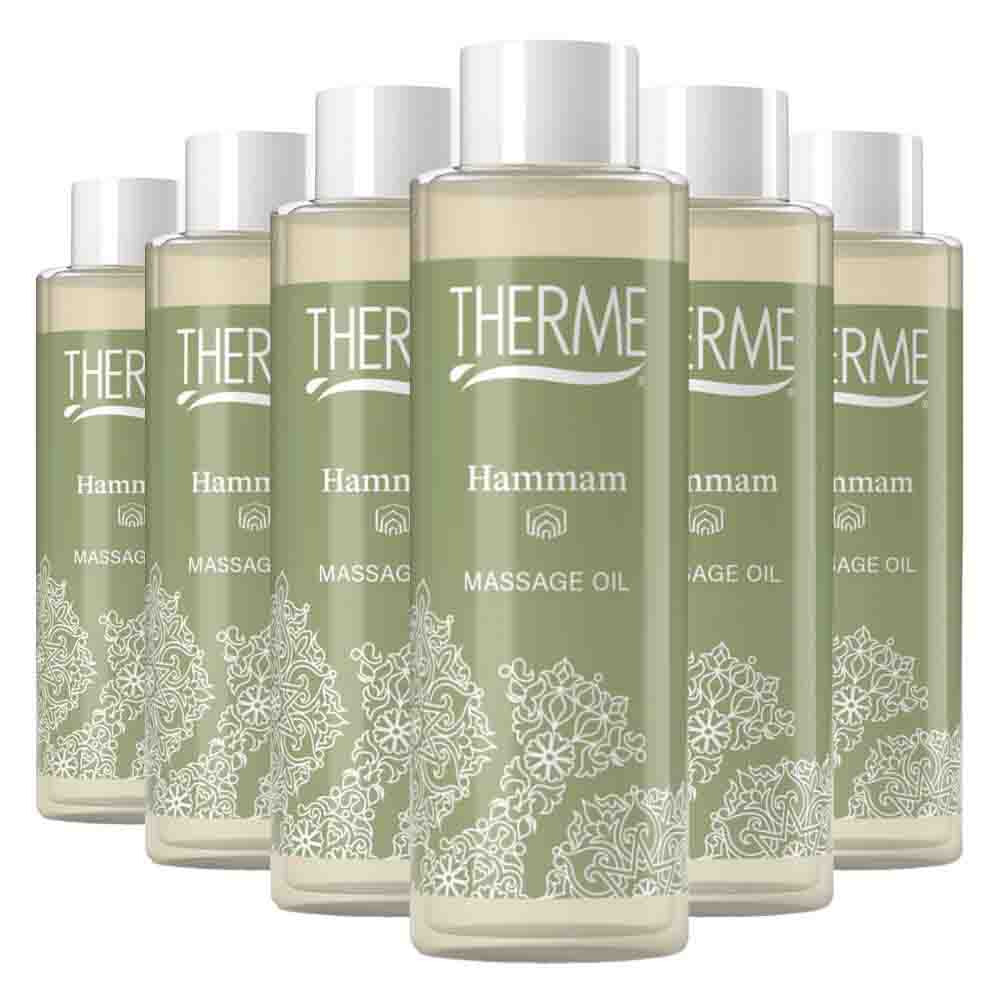 6x Therme Hammam Massage Olie 125 ml