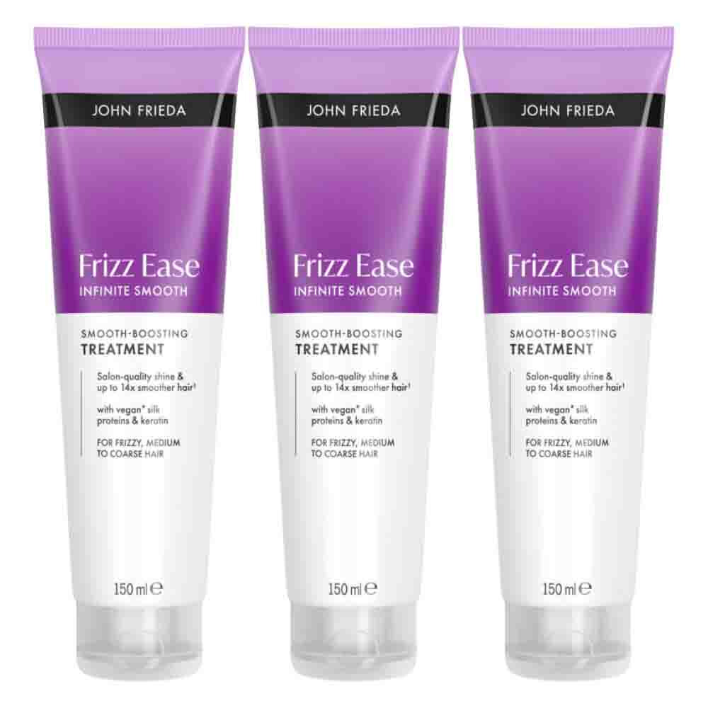 3x John Frieda Frizz Ease Infinite Smooth Boosting Treatment 150 ml