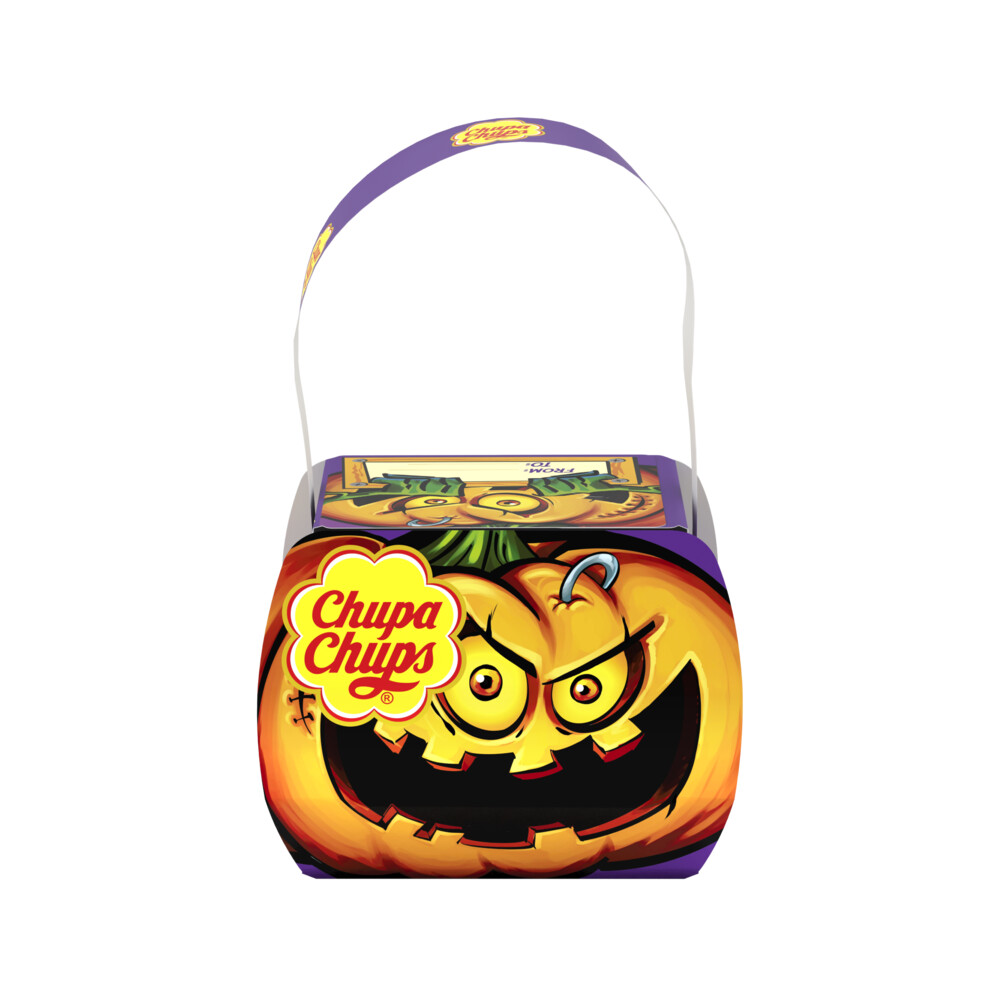 Chupa Chups Halloween Bucket 250 gr