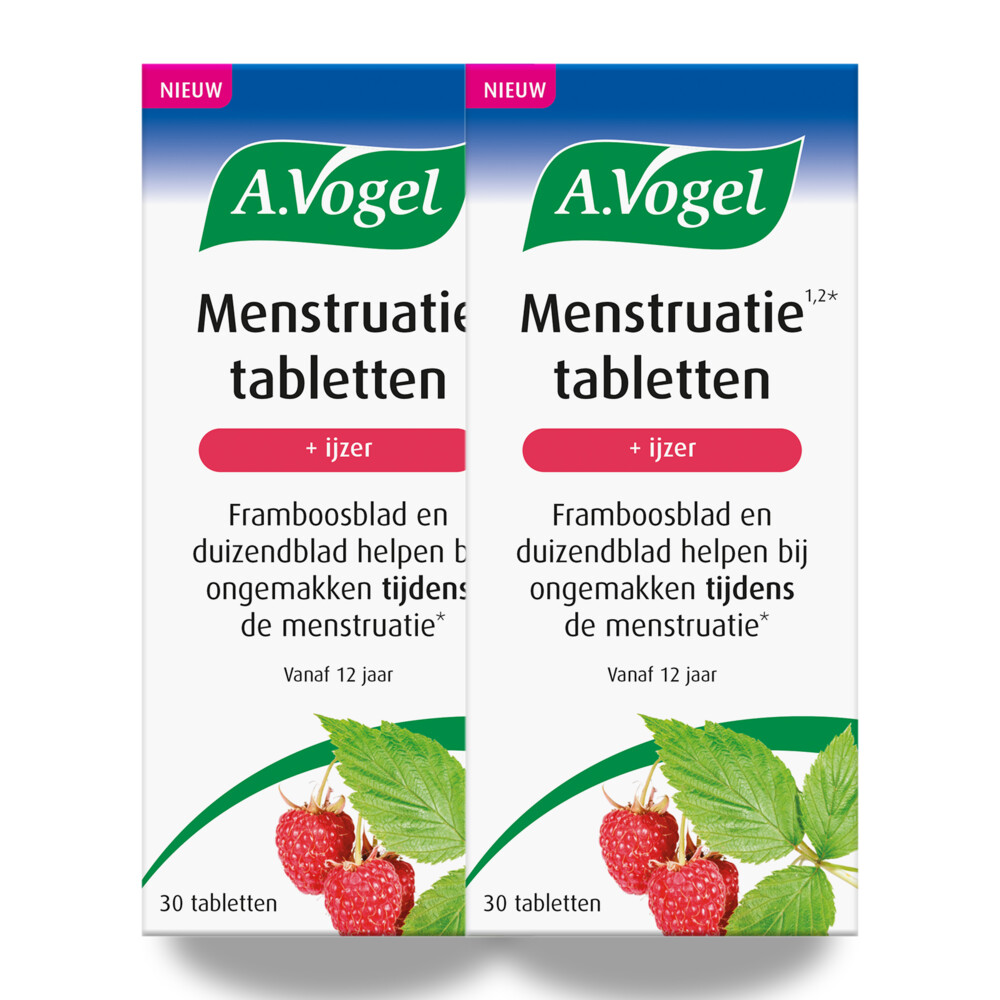 2x A.Vogel Menstruatie 30 tabletten