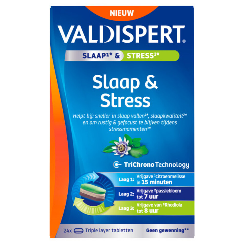 Valdispert Slaap & Stress 24 tabletten