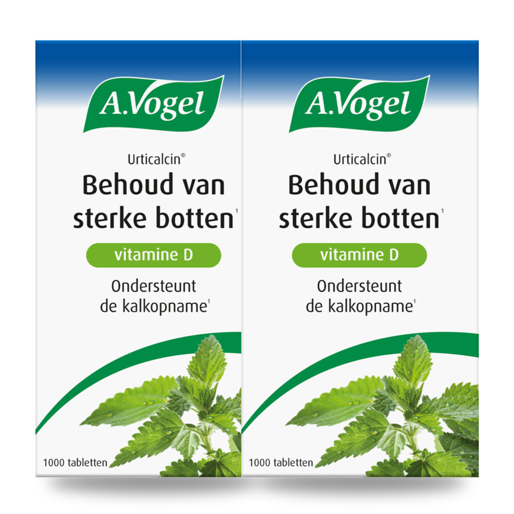 2x A.Vogel Urticalcin 1000 tabletten