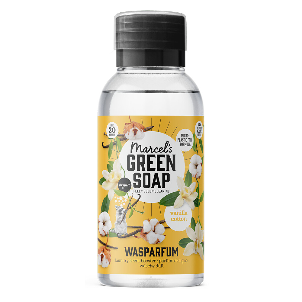 6x Marcel's Green Soap Wasparfum Vanille & Katoen 250 ml