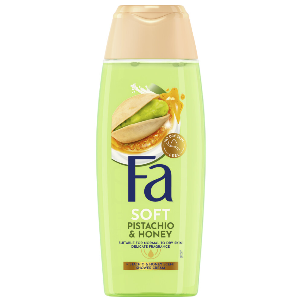 12x Fa Shower Cream Pistachio & Honey 250 ml