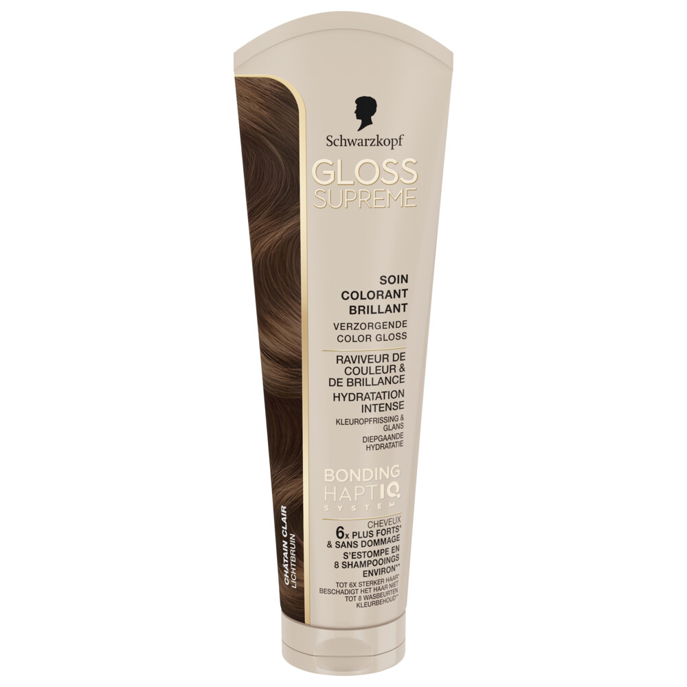 Schwarzkopf Gloss Supreme Lichtbruin 150 ml