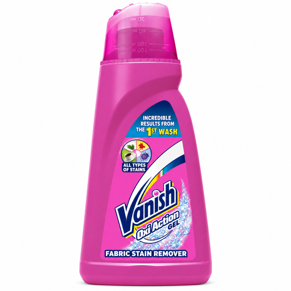 6x Vanish Oxi Action Vlekverwijderaar Gel Pink 1 liter