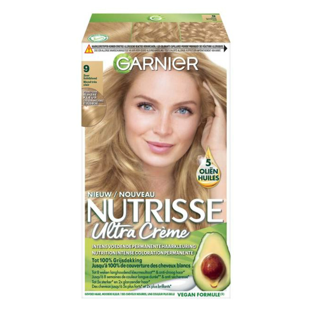 Garnier Nutrisse Permanente Kleuring 090 Blond Pepite Stuk