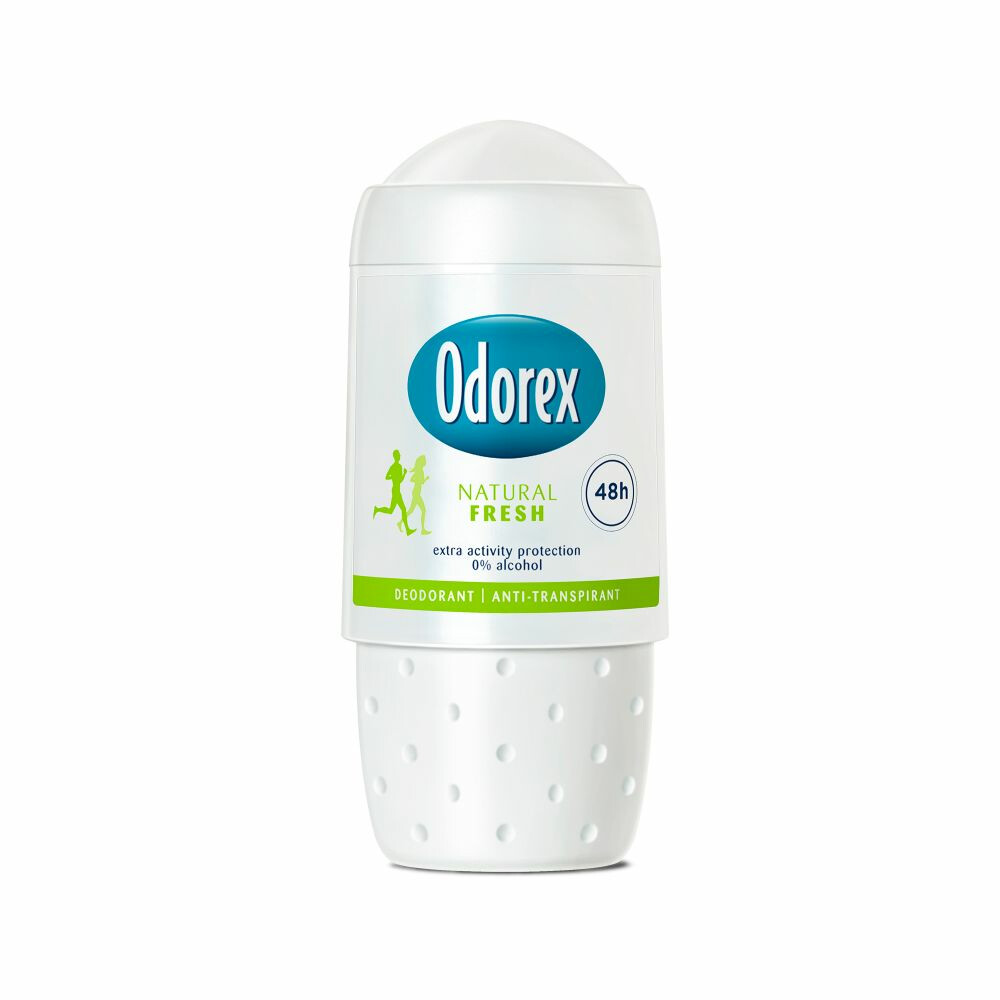 Odorex Body Heat Responsive Rol Natural Fresh Voordeelverpakking