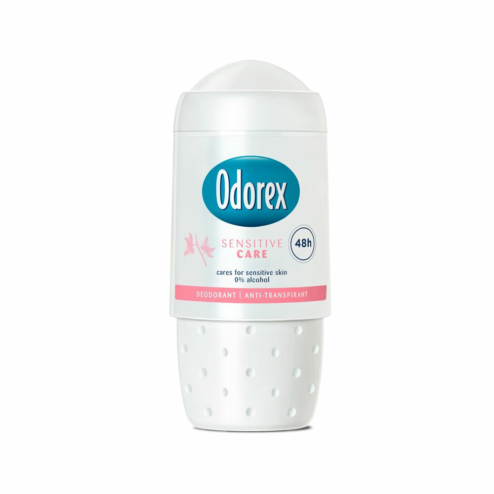 6x Odorex Sensitive Care Deodorant Roller 50 ml