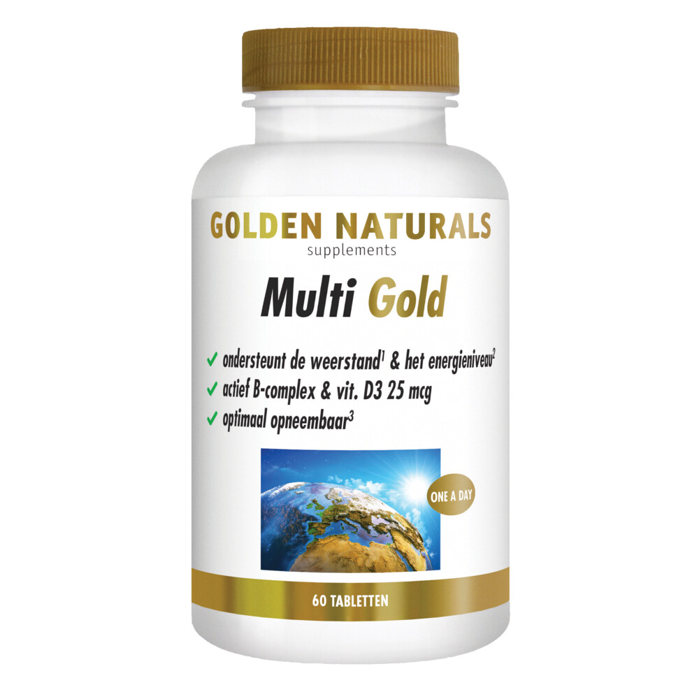 Golden Naturals Multi Gold 60 tabletten