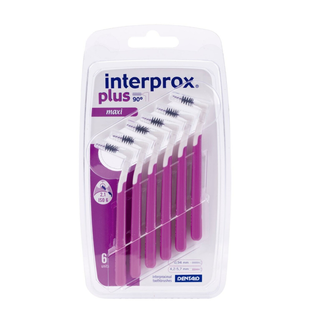 Interprox Ragers Plus Maxi Paars 4.2-5.7 mm 6 stuks