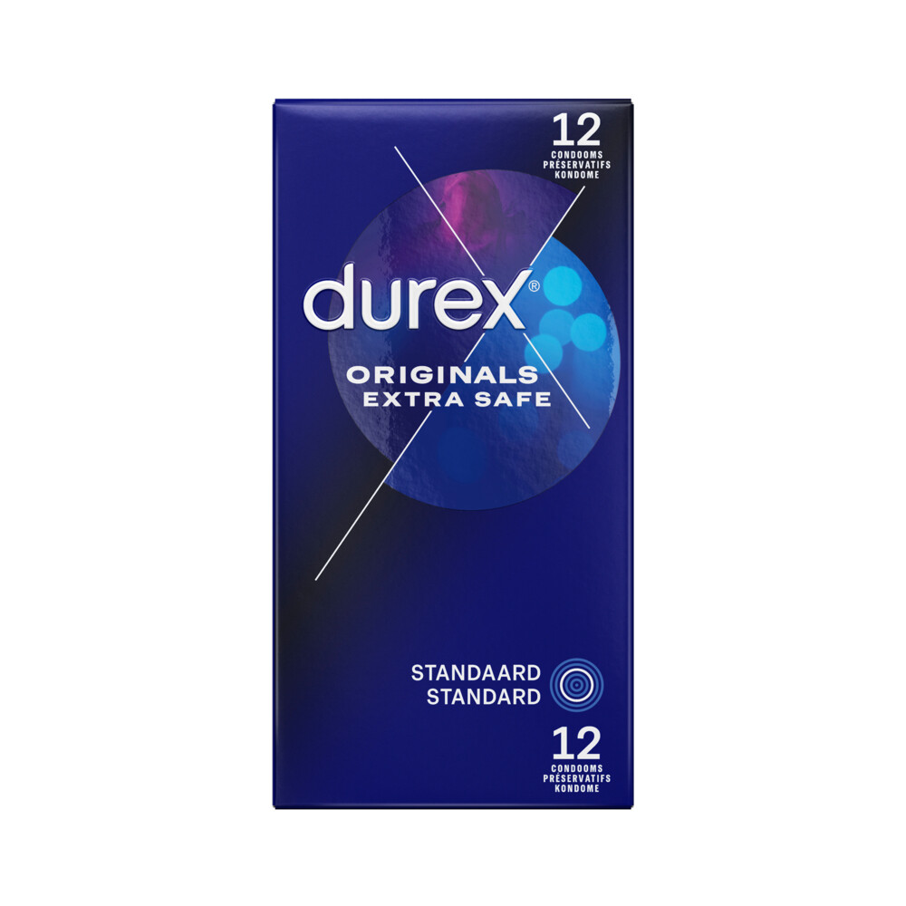 2x Durex Condooms Extra Safe 12 stuks