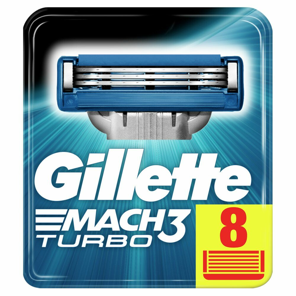 Verbergen Joseph Banks Hymne Gillette Mach 3 Turbo Scheermesjes 8 stuks | Plein.nl