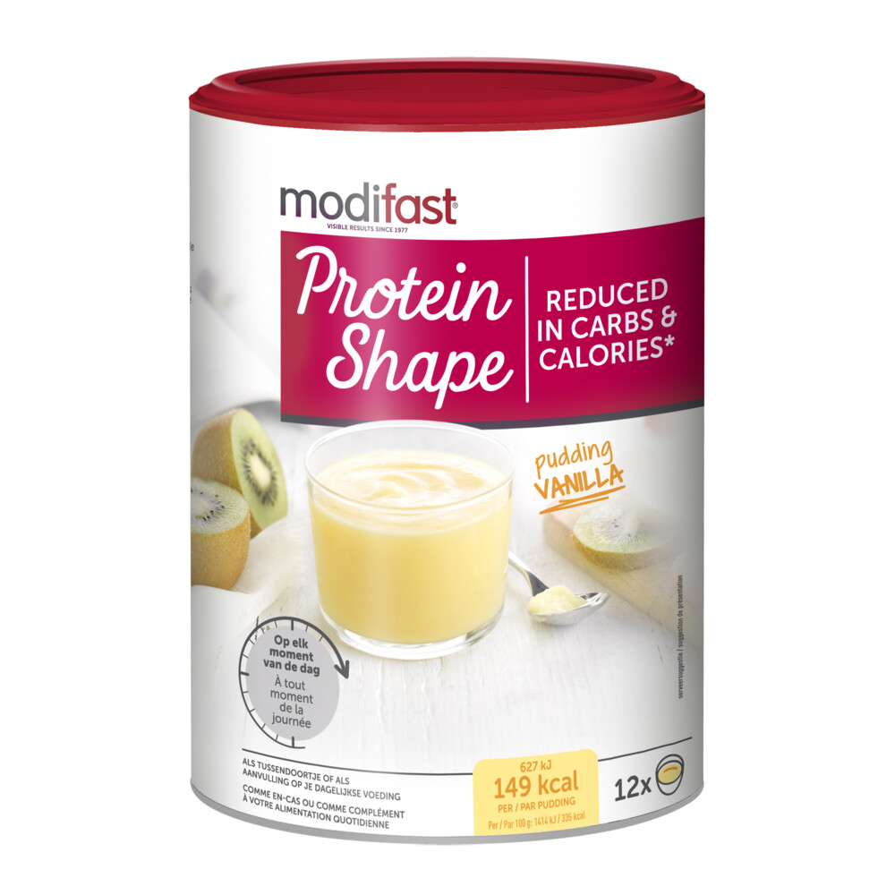 3x Modifast Protein Shape Pudding Vanille 540 gr
