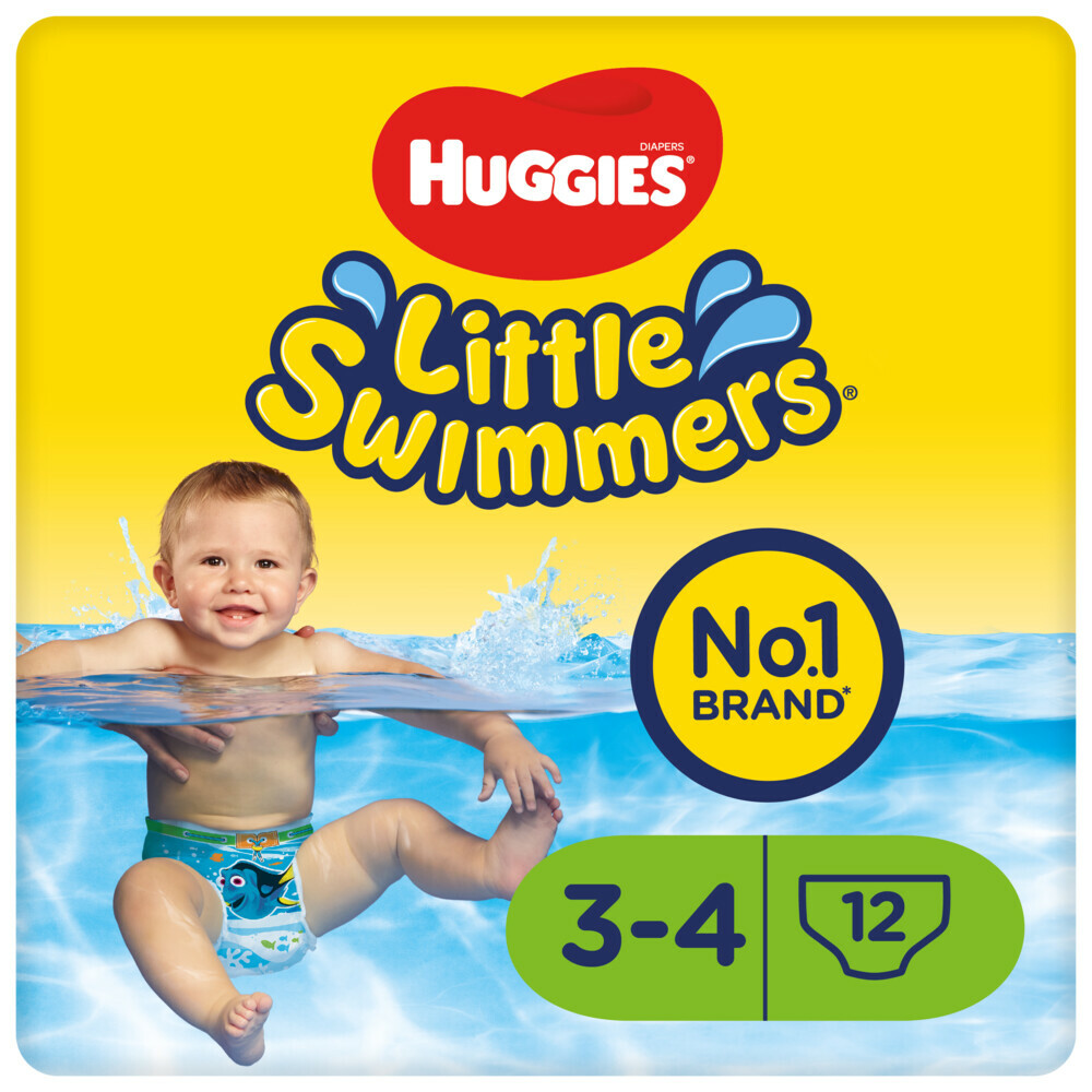 Little Swimmers maat 3-4 voordeelverpakking 36 zwemluiers