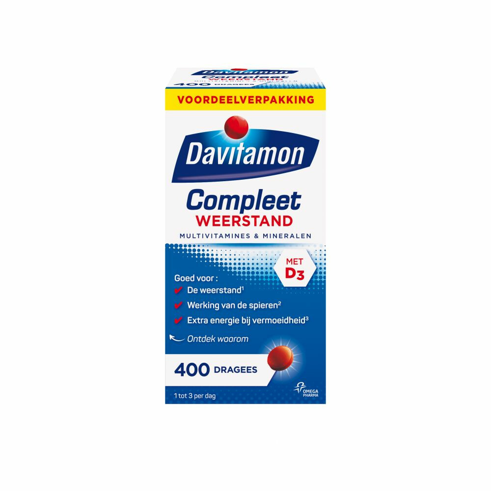 Davitamon Compleet Vitamine Weerstand 400stuks