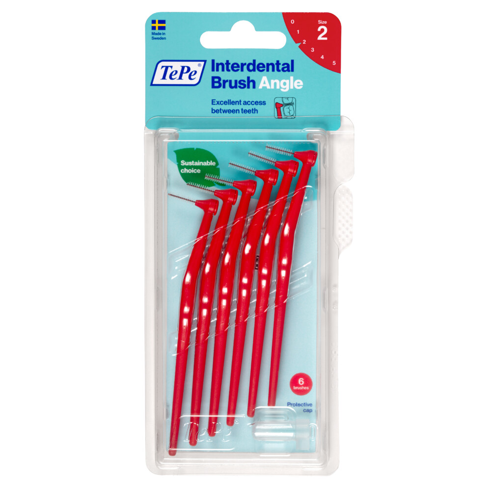 TePe Angle Interdentale Ragers 0,5 mm Rood 6 stuks