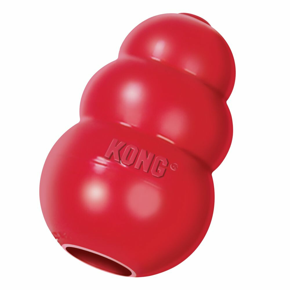 Kong origineel rubber small rood