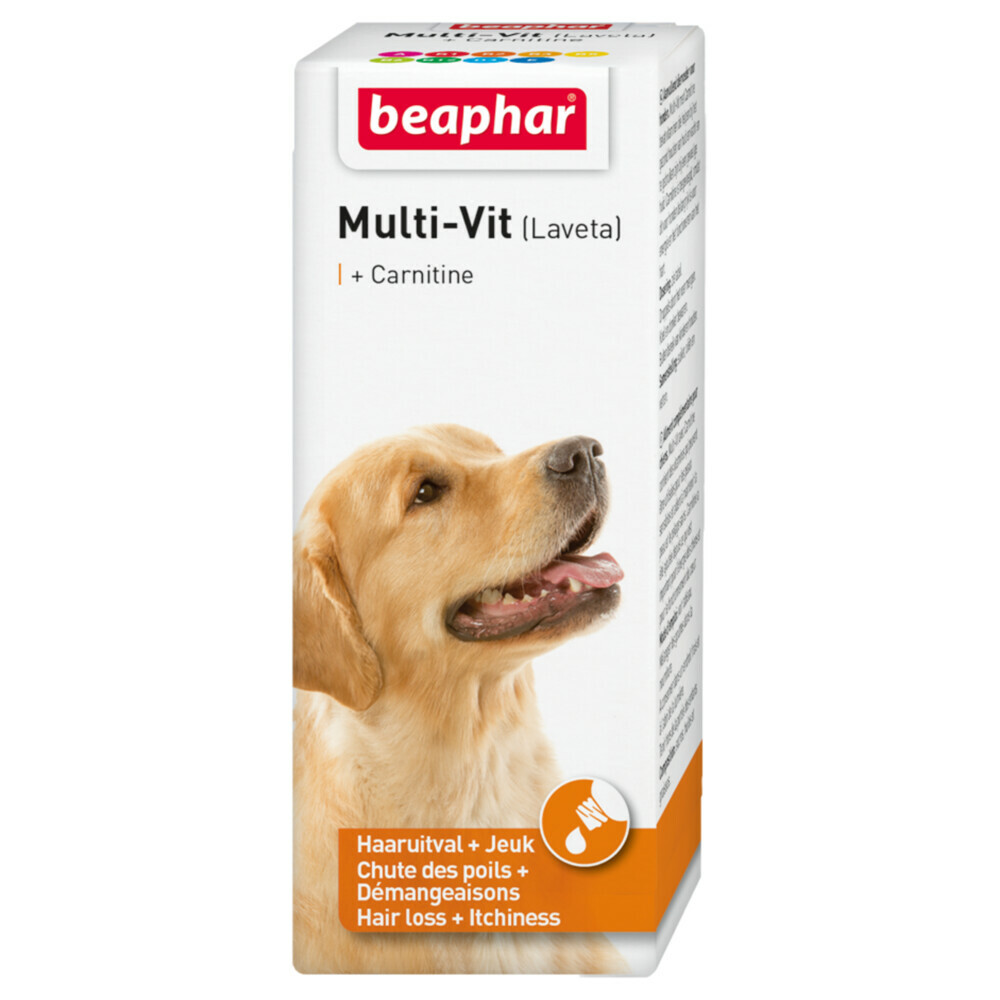 6x Beaphar Multi-Vit Laveta Hond 20 ml